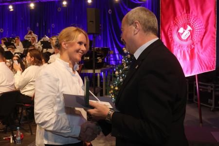 STOLETJE NAVDIHA 50. božično novoletni koncert Godbe Cerknica 30 Foto Ljubo Vukelič